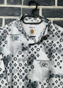Patterned Casual Men's Shirt