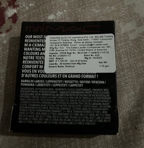 MACximal Diva mini matte lipstick