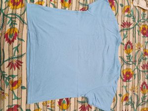Roxy Blue Surf Crop Tee