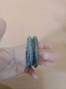 Silver Bangles Set