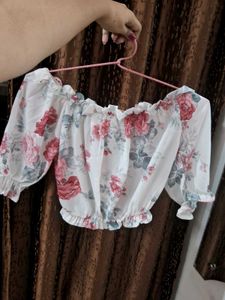 Floral Off-Shoulder Top