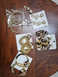 5 Piece Fashion Earrings