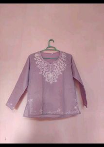 Embroidered Kurta🤍