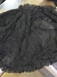 Net With Satin Lining Black Shurg For Kids