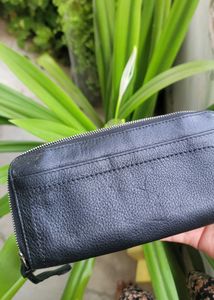 Coach Geniune Leather Black Wallet (Fix Price)