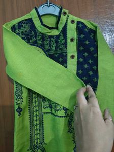 Green 💚 Kurta For Boys