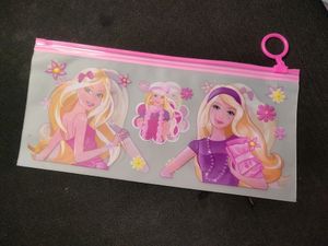 Girls Barbie Pouch Stationary New