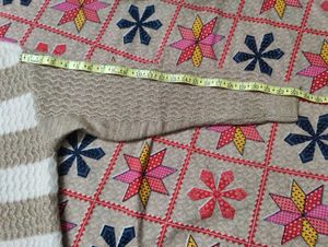 Striped V-Neck Sweater