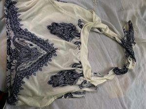 White Silk Dress