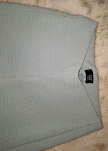 Light Blue Flared Leggings