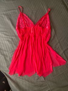 Hot Pink Babydoll Lingerie