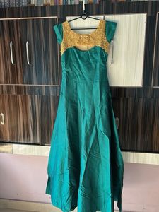 Green Ethnic Gown