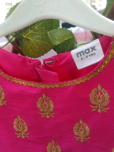 Cute Pink Girls Dress