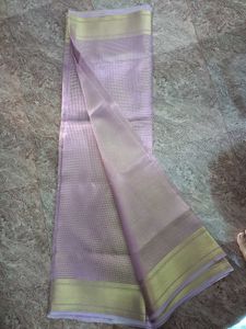 Mauve &amp; Gold Saree