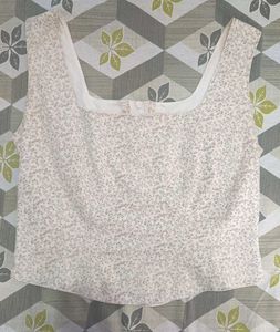 Floral Corset Top