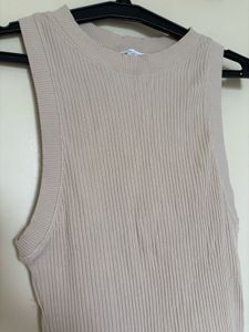 ZARA WOMEN TANK SOLID TOP