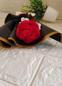 Crochet Rose Bouquet
