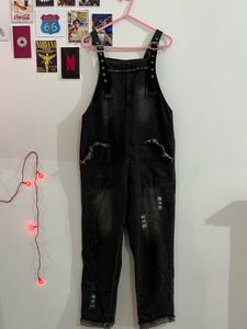 Women Charcoal Grey Jumpsuit