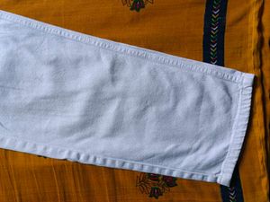 White Wide Leg Denim Jeans