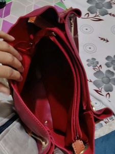 Dezzberry Maroon Handbag