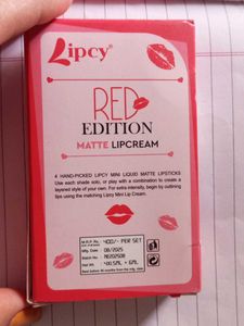 Lipcy Red Edition Lipcream