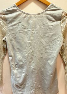 Beautiful Lace Sleeve Top