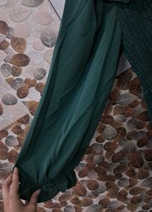 Elegant Green Maxi Dress