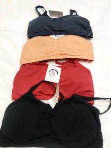 Comfy Bralette Bundle - 4 Pack