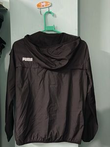 Puma Black Windbreaker Jacket