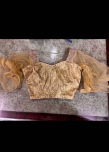 Golden Heavy Flairs Lengha