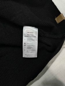 Ether Black Sweater Vest