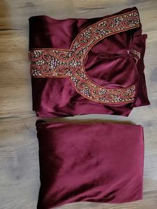 Velvet Salwar Kurta/ Co-ord Set