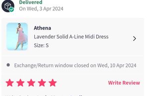 Lavender aesthetic dress