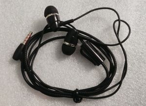 Normal Bass Treble Wired Earphone with mic (Black)