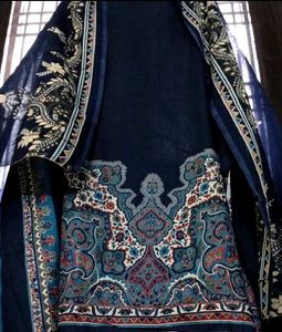 New Navy Blue Kurta Set