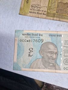 Vintage Indian Rupee Currency Set