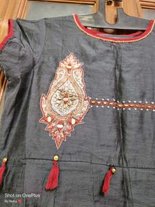 Elegant Black Kurta