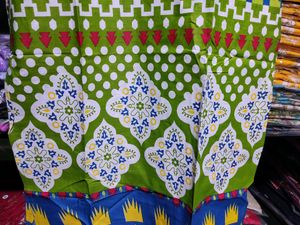 Straight Printed Kurti With Half Sleev