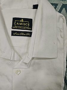 Men Formal White SHirt