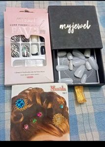 Nail & Hair Accessories Bundle