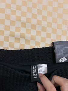 H&amp;M .Mesh Flared Trouser With Inseamed Inner wear