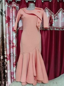 Fish Desin Gown Fancy Dress For 18+girls