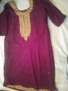 Designer Suit Salwar Set With Dupatta