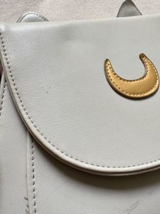 Grey Sailor Crescent Moon Cat Sling Bag