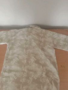 Patterned Button Down Shirt
