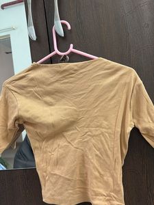 Zara Brown Top