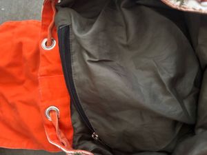 Floral &amp; Orange Backpack