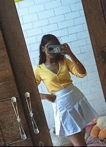 Korean Style Pleated Short Skirt