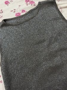Sparkly Sleeveless Top