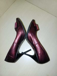 Rhinestone Bow Pointed Toe Heels